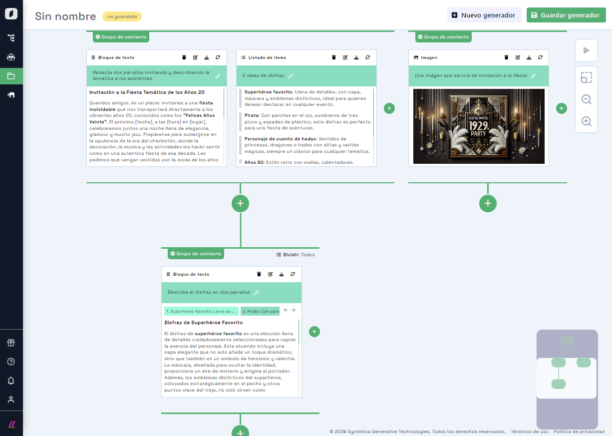 Generating Multiple Content